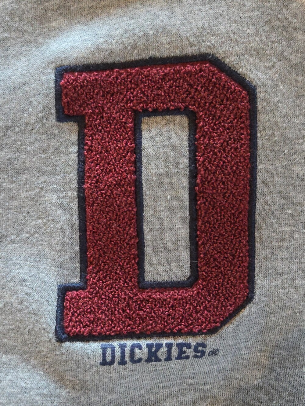Dickies | Varsity Logo Crewneck Sweatshirt Gray, Size M - Picture 5 of 8